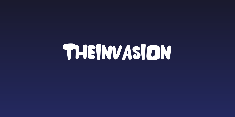 theInvasion Social Header
