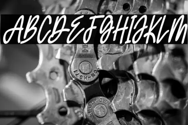 theRolldesFREE 字体 examples