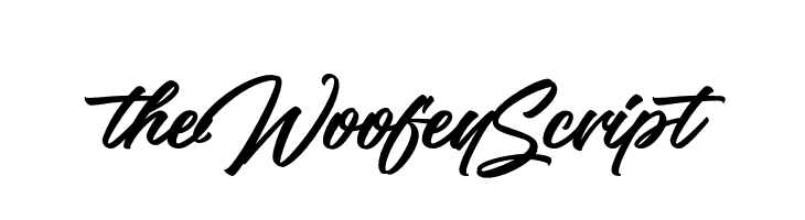 theWoofeyScript  Frei Schriftart Herunterladen