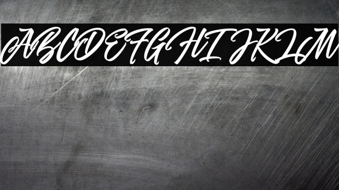 theWoofeyScript Font examples