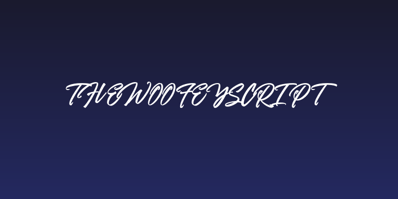 theWoofeyScript Social Header