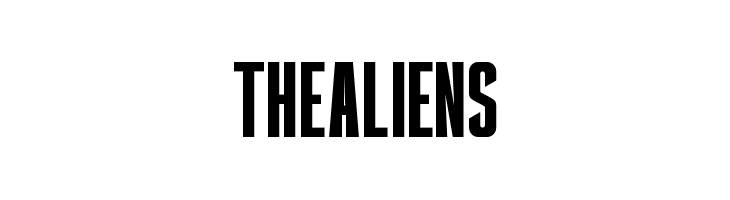 thealiens  नि: शुल्क फ़ॉन्ट्स डाउनलोड