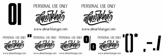 thealiens Font OTHER CHARS