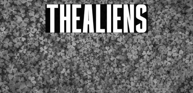 thealiens Font examples