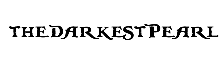 thedarkestpearl  Frei Schriftart Herunterladen