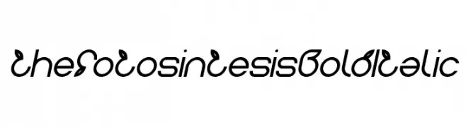 thefotosintesis Bold Italic  Fuentes Gratis Descargar