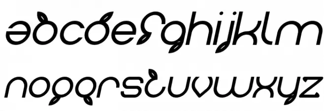 thefotosintesis Bold Italic Fuentes MINÚSCULAS