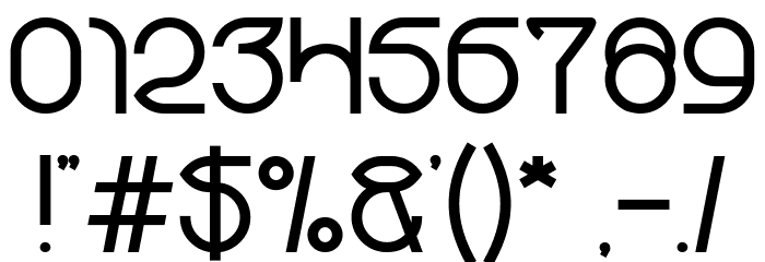 thefotosintesis Bold Font OTHER CHARS