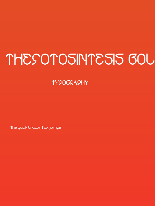 thefotosintesis Bold Poster