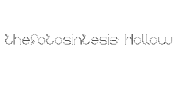 thefotosintesis-Hollow Logo