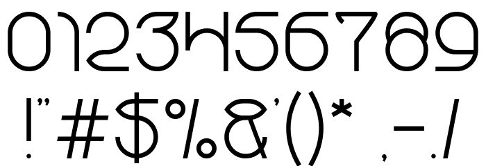 thefotosintesis Font OTHER CHARS