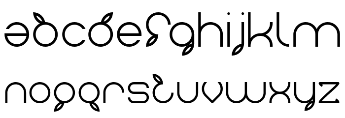 thefotosintesis Font LOWERCASE