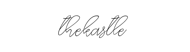 thekastle  フリーフォントのダウンロード