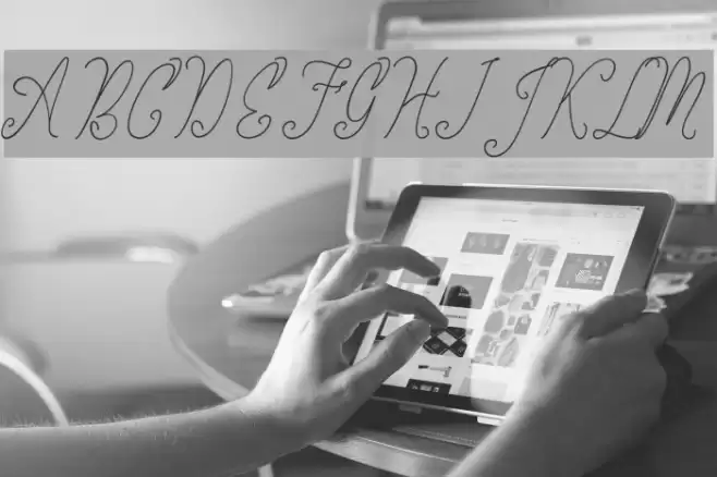 thekastle Font examples