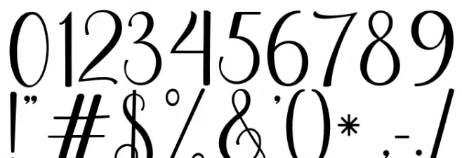 thelazy Font OTHER CHARS