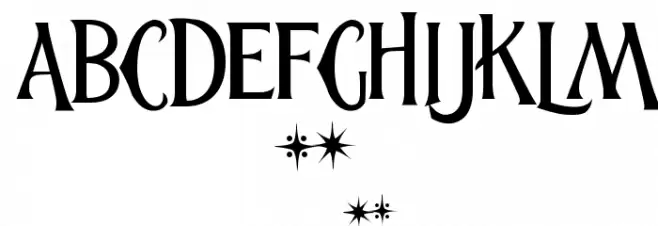 thenutcracker Font OTHER CHARS