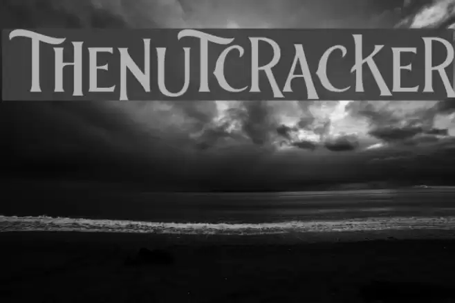 thenutcracker Font examples
