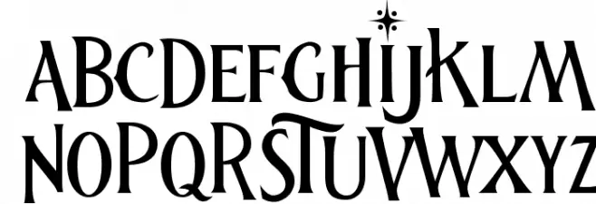 thenutcracker Шрифта строчной