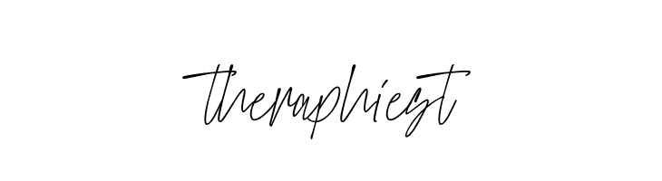 theraphiest Font