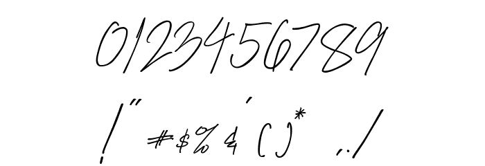 theraphiest Font Alte caractere