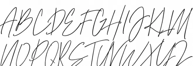 theraphiest Schriftart Groß