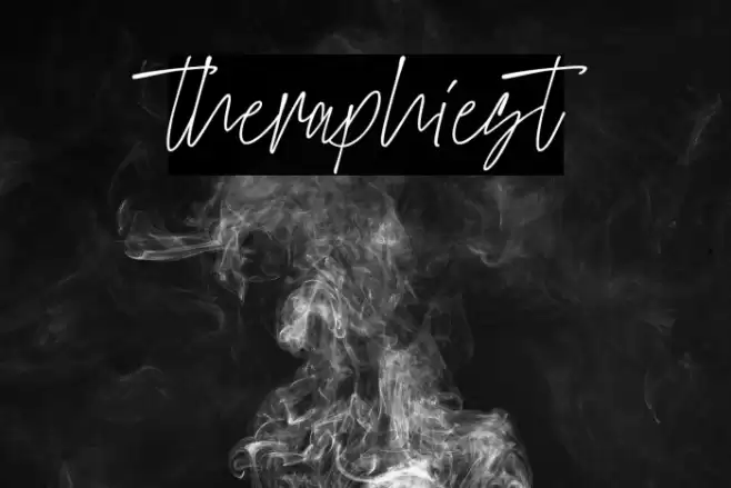 theraphiest Font examples