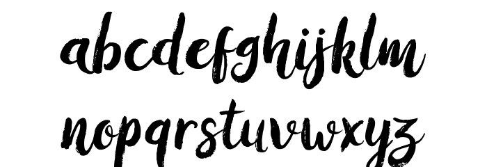 thetheatredemo Font LOWERCASE