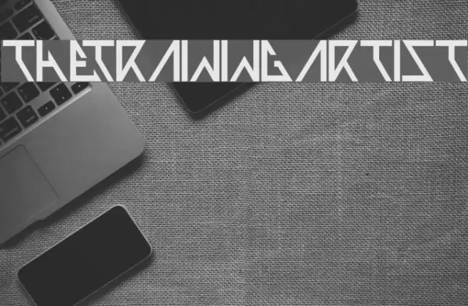 thetrainingartist Font examples