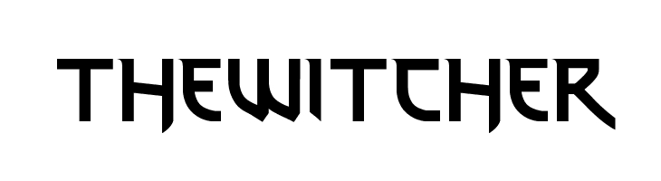 thewitcher  font caratteri gratis