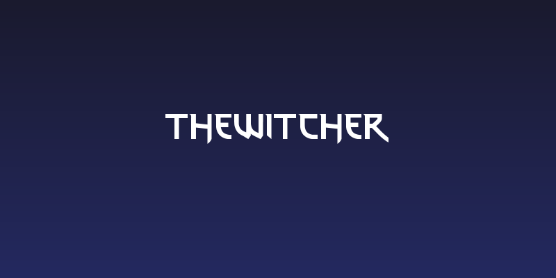 thewitcher Social Header