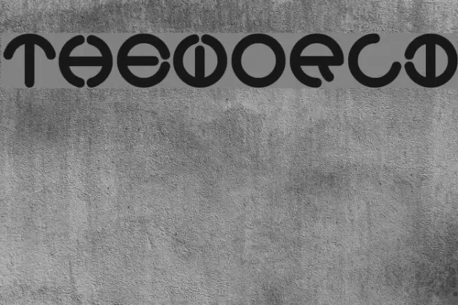 theworld Font examples