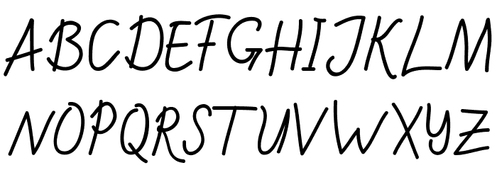 thirsty-Regular Font Litere mari