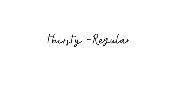 thirsty-Regular Logo