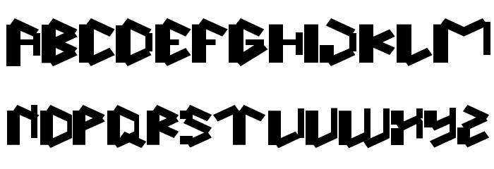 this is true Font LOWERCASE