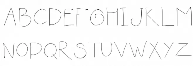 this is where i slim down Schriftart Groß