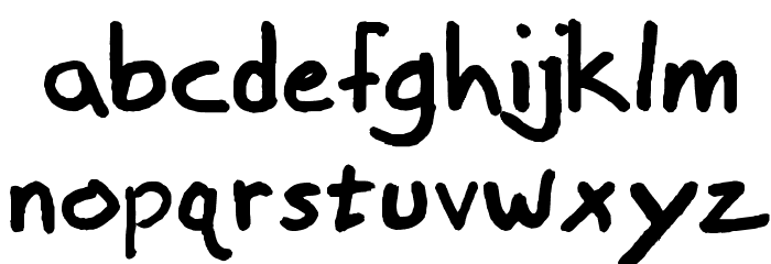 this kettle Font LOWERCASE