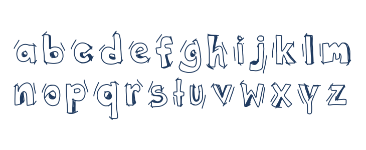 this way UP Lowercase