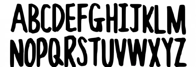 thisfontlookslikegiraffe Polices MAJUSCULES