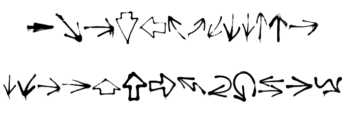 thisway Font LOWERCASE
