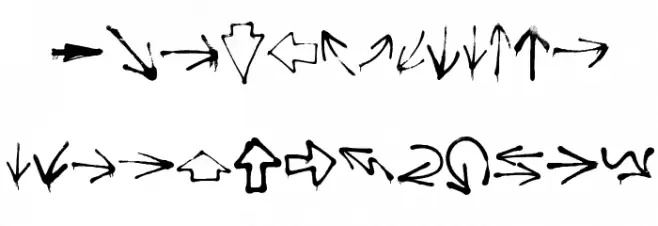 thisway 字体 小写