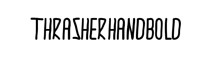 thrasherhandBold Font