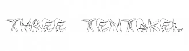 three_tentakel  baixar fontes gratis