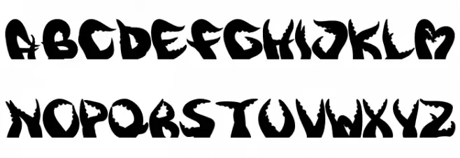 three_tentakel フォント 大文字