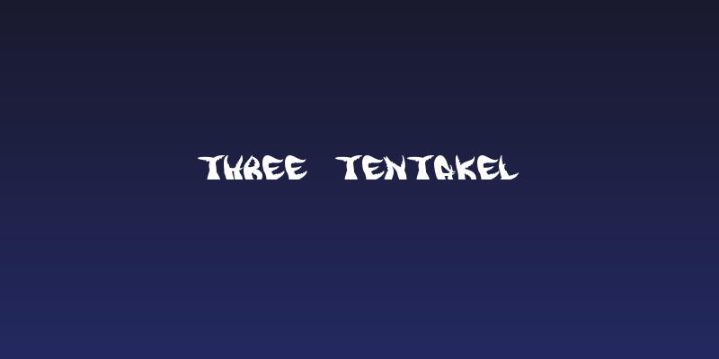 three_tentakel Social Header