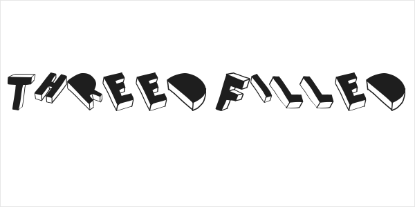 threed filled Logo