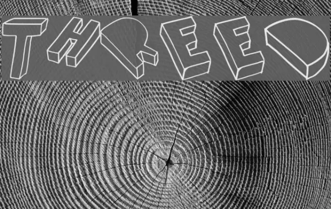 threed Font examples