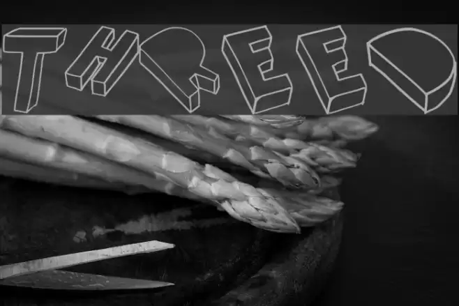 threed Font examples