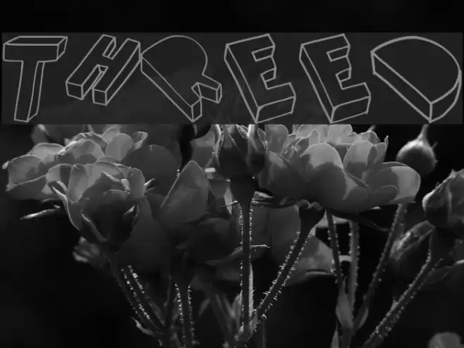 threed Font examples