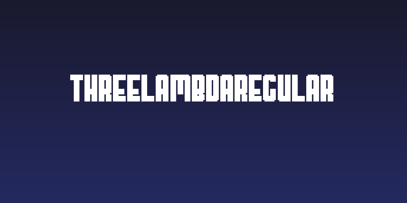 threelambdaRegular Social Header