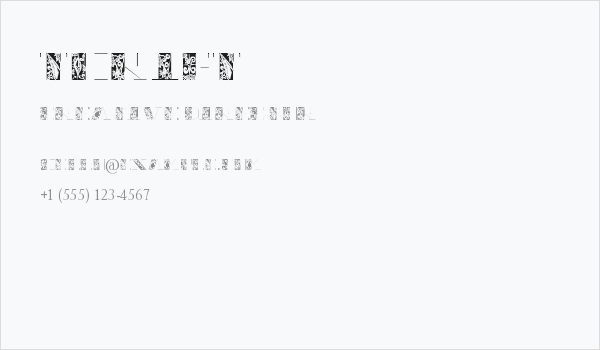 thrigt Business Card